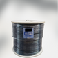 RG6-Coaxial Cable 75 Ohms , 95% CCS Braid Coverage,Black PVC Jacket  305 Meter /Reel