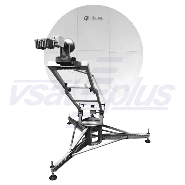 Norsat WFM180KU WAYFARER 1.8m Ku-Band Manual Flyaway Antenna