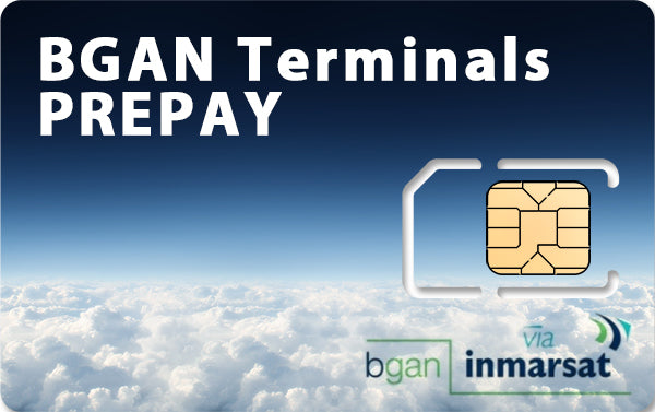 Inmarsat BGAN PrePaid Airtime Vouchers