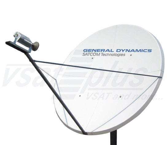 General Dynamics Satcom / CPI 1241 Series 2.4M Ku-Band Tx/Rx Linear Cross Pol Antenna