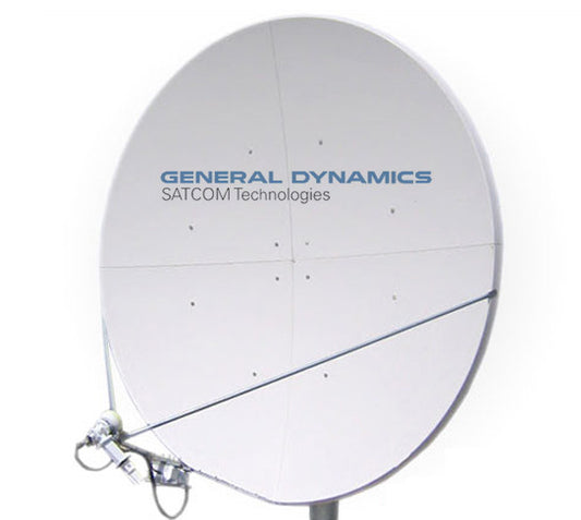 General Dynamics Satcom Technologies 1385 3.8M C-Band Circular Pol 1.3 VAR Tx/Rx Antenna System