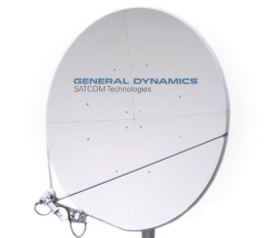 General Dynamics Satcom Technologies 1385 3.8M C-Band Circular Pol 1.3 VAR Tx/Rx Antenna System