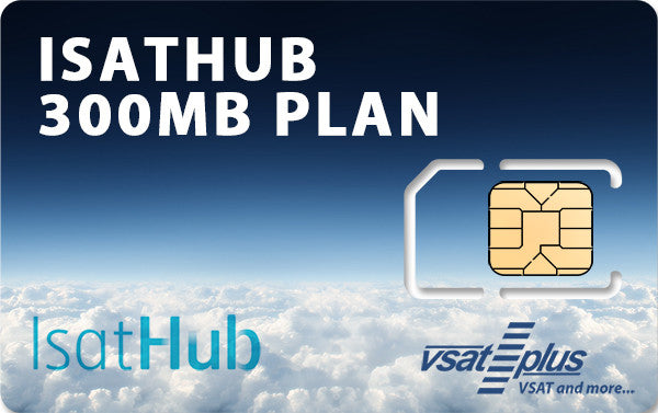 Inmarsat IsatHub 300MB Plan