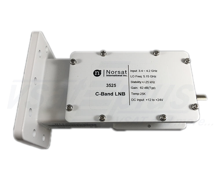 Norsat 3525 Series High Stability C-band PLL LNB +/- 25 kHz
