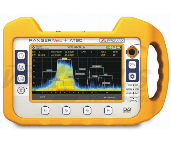 Promax RANGERNeo + ATSC: Advanced Multifunction TV & Satellite Analyser