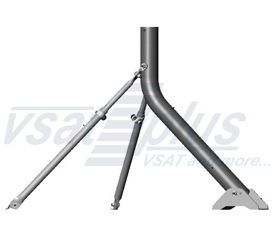 Universal Tri-Mast Mount 76mm for 120cm Antenna