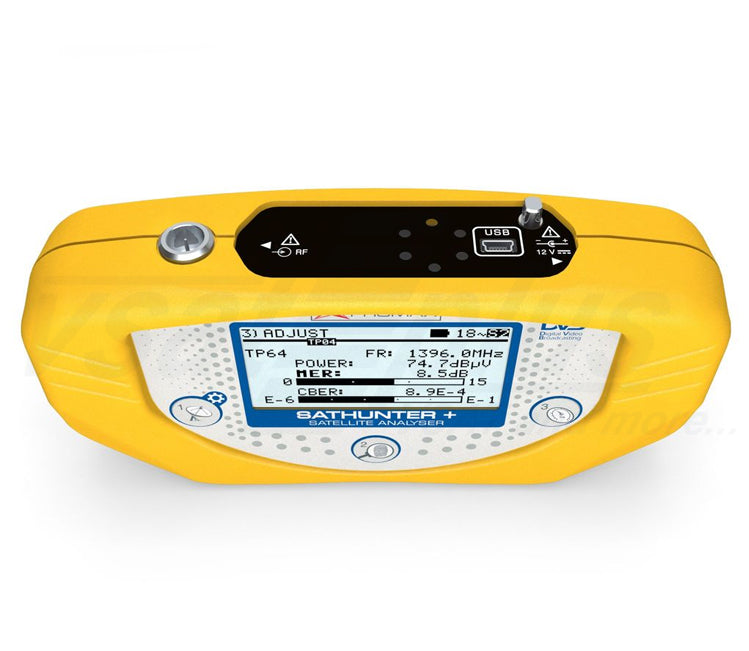 Promax SATHUNTER+ DVB-S/S2 and DSS Satellite Hunter