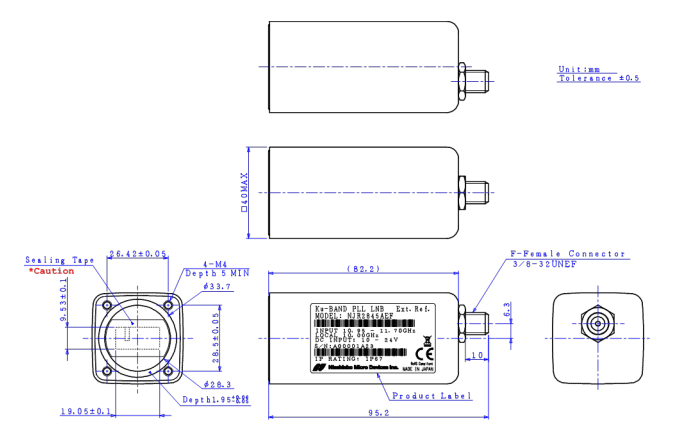 NJR2845CUF Ku-band PLL LNB | VSATPlus