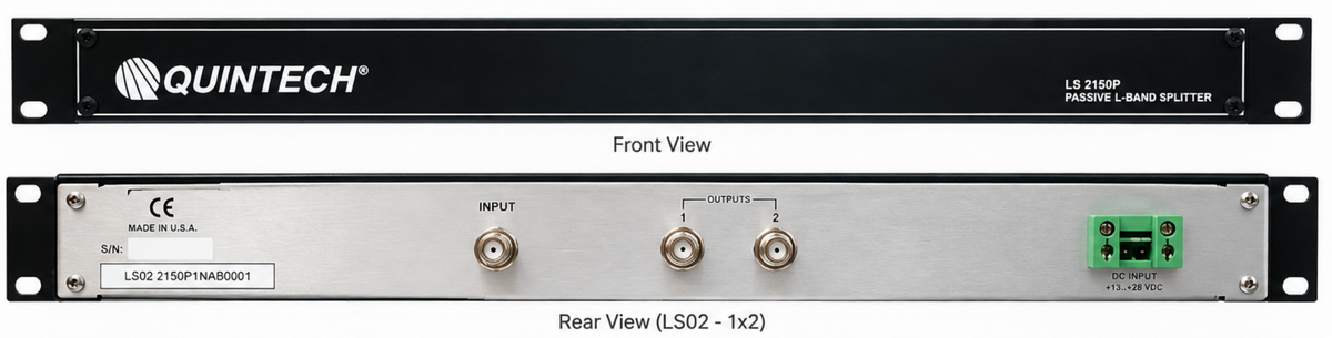 Quintech LS 2150P Series Passive L-Band Splitter