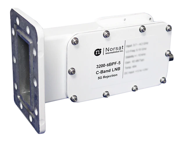 Norsat 3500F-SBPF-4 C-Band 5G Rejection LNB and Switching Bandpass Filter