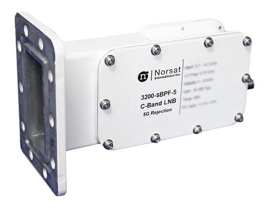 Norsat 3000F-SBPF-4  C-Band 5G Rejection LNB and Switching Bandpass Filter
