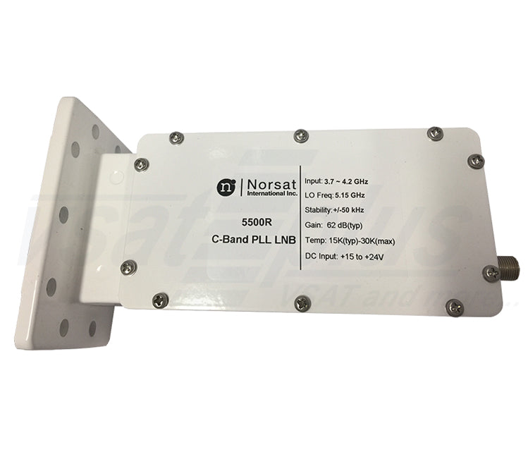 Norsat 5500R Series C-Band PLL LNB +/-50 kHz