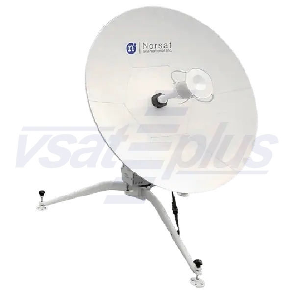 Norsat WFM090KU-RC WAYFARER 0.9m Ku-Band Manual Flyaway Antenna