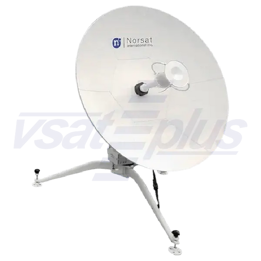 Norsat WFM090KU-RC WAYFARER 0.9m Ku-Band Manual Flyaway Antenna