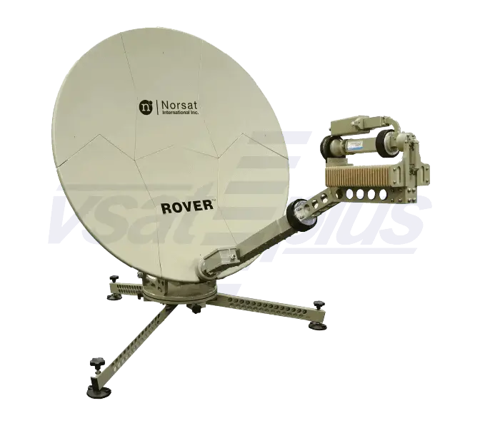 Norsat RO100KUE040 Rover 1.0 m Ku-Band Manual Acquire Flyaway Antenna