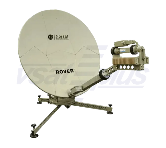 Norsat RO100KUE040 Rover 1.0 m Ku-Band Manual Acquire Flyaway Antenna