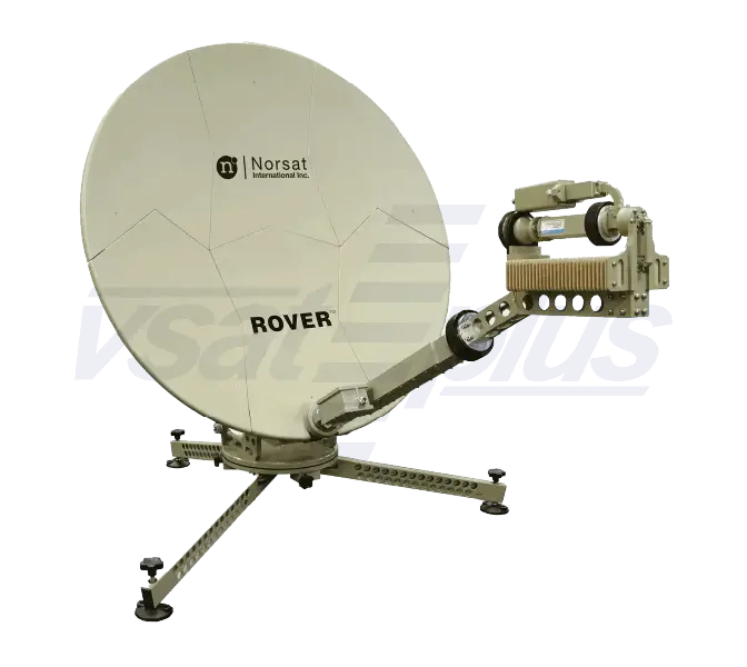 Norsat RO100KAM004 Rover 1.0 m Ka-Band Manual Acquire Flyaway Antenna