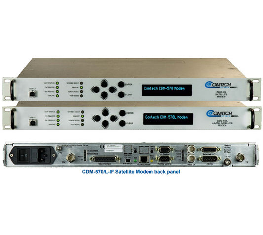 Comtech EF Data CDM-570L/IP L-Band Satellite Modem
