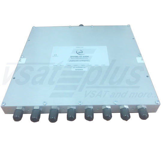 ETL System DIV08L1A-2334 8-way L-band Active Splitter