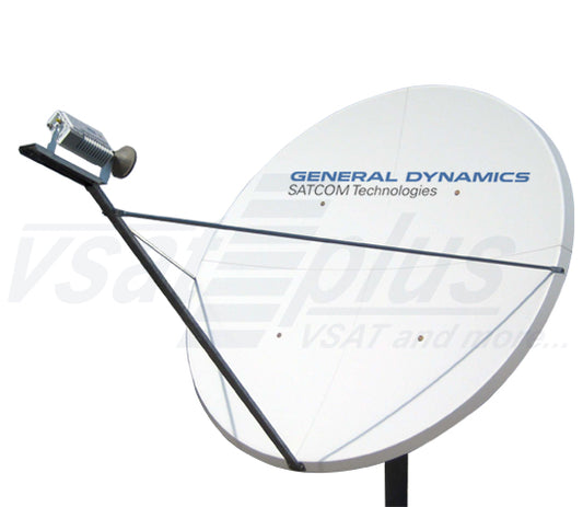 General Dynamics Satcom /  CPI  1241 Series 2.4M Ku-Band Tx/Rx Linear Cross Pol Antenna
