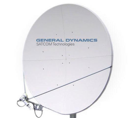 General Dynamics Satcom /  CPI 1385 3.8M C-Band Circular Pol 1.3 VAR Tx/Rx Antenna System