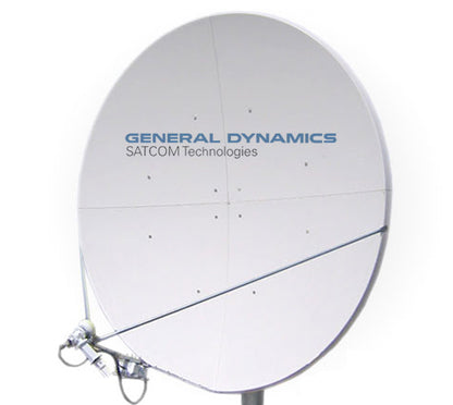 General Dynamics Satcom /  CPI 1385 3.8M C-Band Circular Pol 1.3 VAR Tx/Rx Antenna System