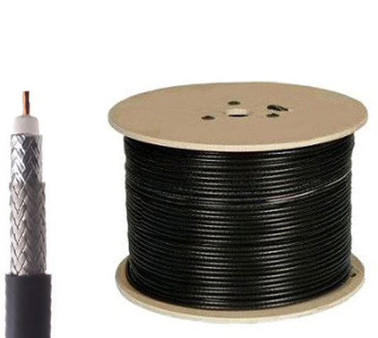 Times Microwave LMR®-400 Flexible Coax Cable Black PE Jacket