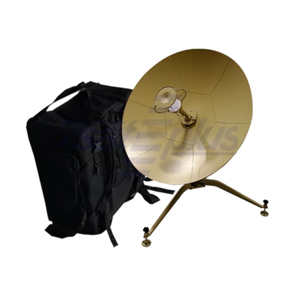 Norsat JM090KUE Journey ManPack 0.9 m Ku-Band Manual Acquire Antenna