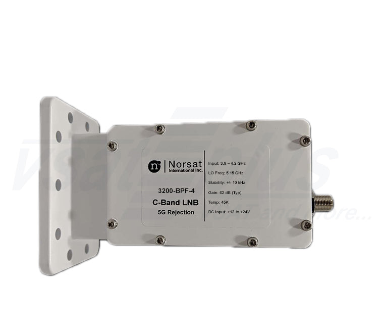 Norsat Series 3200-BPF-4 5G C-Band 5G Interference LNB