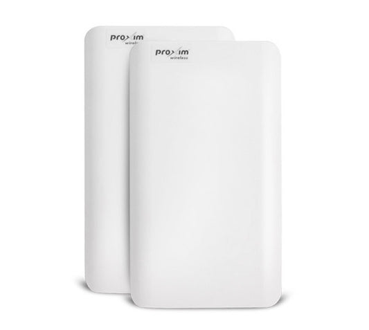 Tsunami QB-825 Link ,100 Mbps up,  MIMO 2x2,  15 dBi integrated antenna- WD PoE (Two QB-825-EPR-100-WD)