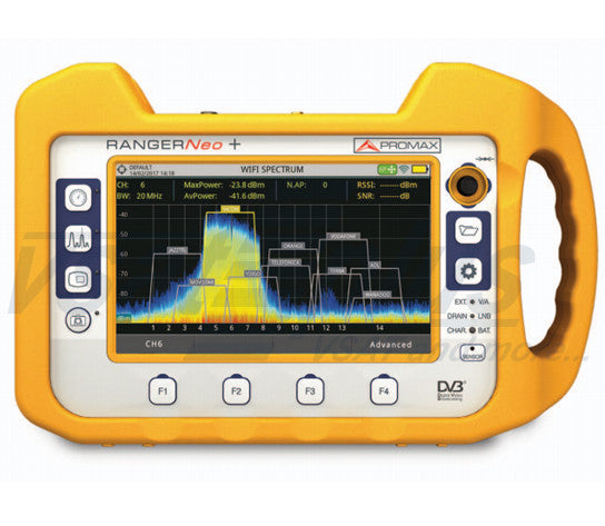 Promax RANGERNeo + : Advanced Multifunction TV & Satellite Analyser