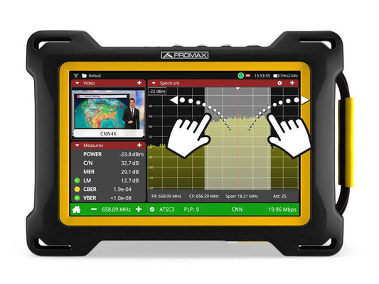 Promax ATLAS NG: The ATSC 3.0 and DVB universal broadcast analyzer