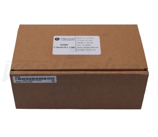 Norsat 5250 Series C-Band PLL LNB (3.4 - 4.2 GHz) +/-250 kHz