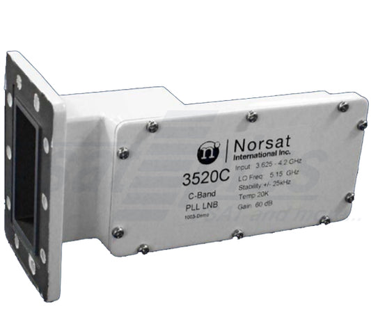 Norsat 3125C Series High Stability C-band PLL LNB +/-5 kHz