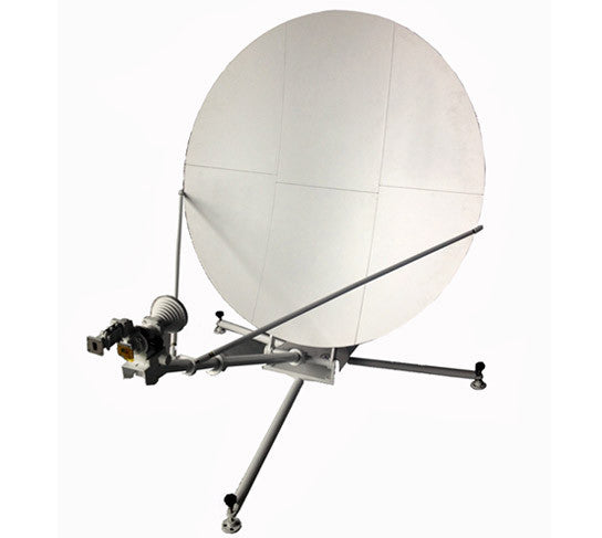 Probecom 1.2M Ku-Band Carbon Flyaway Manual Manpack Antenna